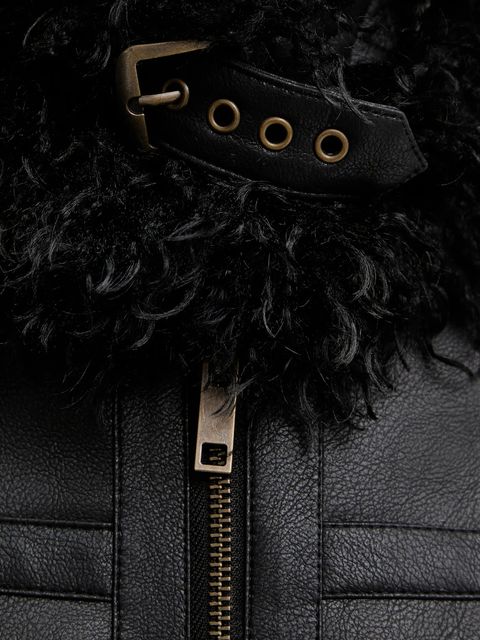 Twinset kurtka kolor czarny przejściowa 252TP2410