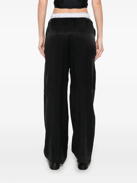 Alexander Wang pleated trousers - Black