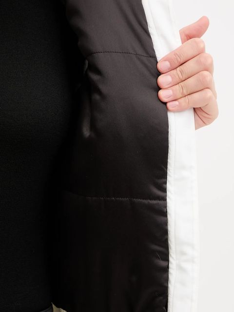 EA7 Emporio Armani bezrękawnik kolor biały przejściowy AF14797.7W000790