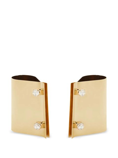 Dolce & Gabbana crystaled cuff bracelets - Gold - zdjęcie produktu nr 2