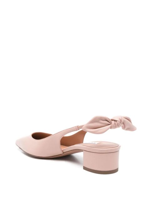 Aquazzura Very Bow Tie ballerinas - Pink