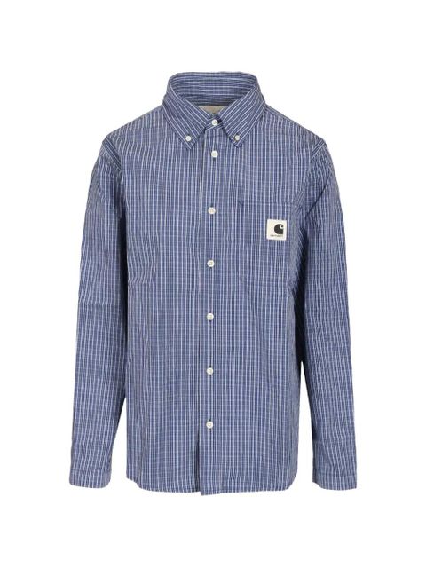 Carhartt WIP Groff check shirt - Blue - zdjęcie produktu nr 1