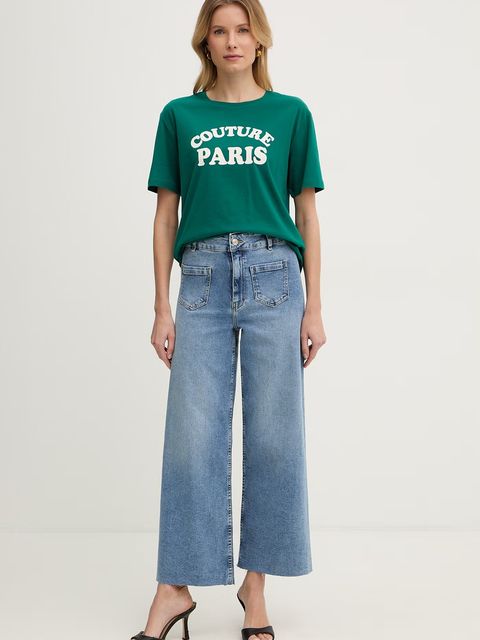 Morgan jeansy relaxed fit damskie - zdjęcie produktu nr 1