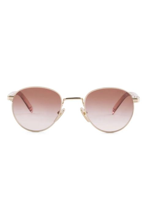 Prada Eyewear logo-engraved sunglasses - Gold - zdjęcie produktu nr 1