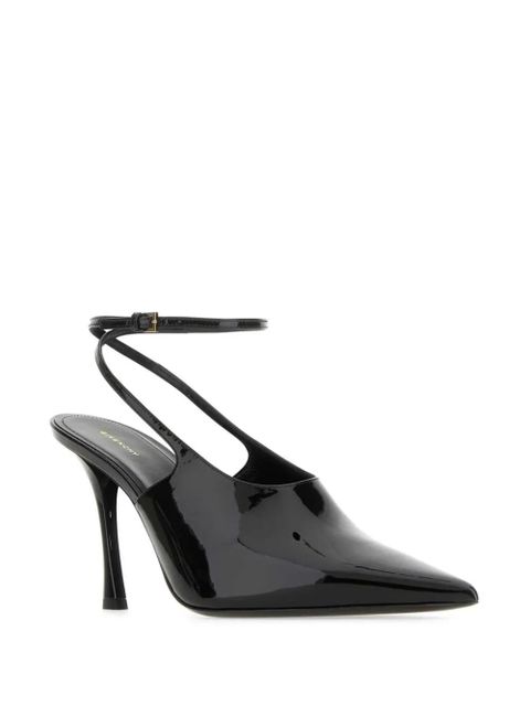 Givenchy 95mm patent leather slingback pumps - Black - zdjęcie produktu nr 2