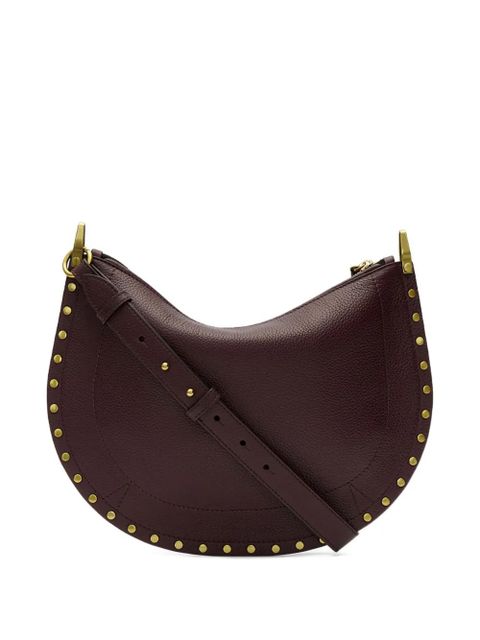 ISABEL MARANT Oskan studded shoulder bag - Red - zdjęcie produktu nr 2