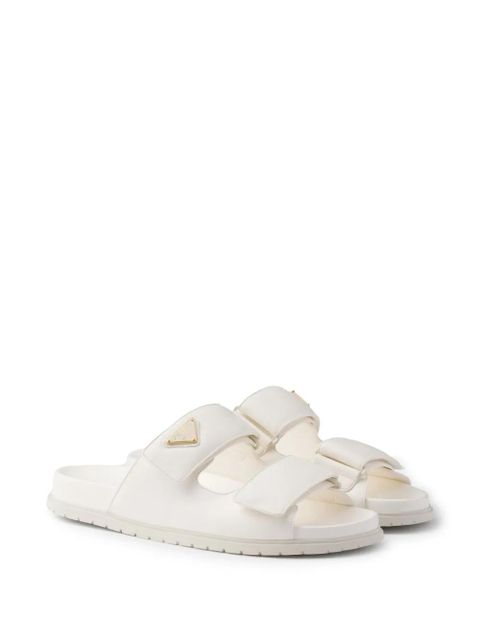 Prada leather slides - White - zdjęcie produktu nr 2