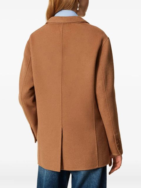 TWINSET single-breasted wool coat - Brown