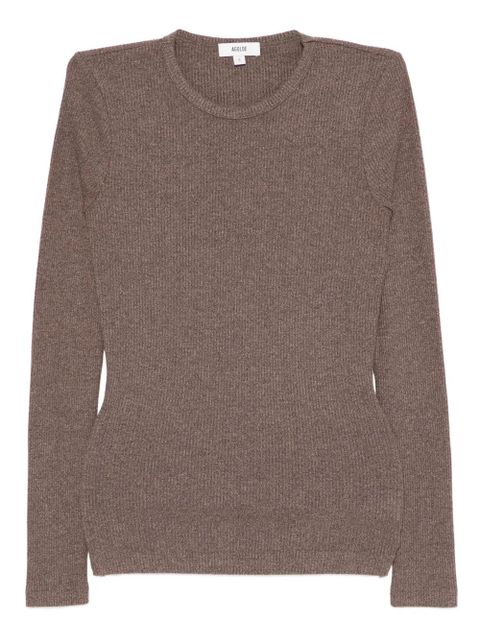 AGOLDE Delphi top - Brown - zdjęcie produktu nr 1