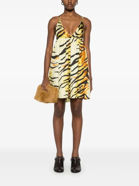 Nanushka Ceil mini dress - Yellow