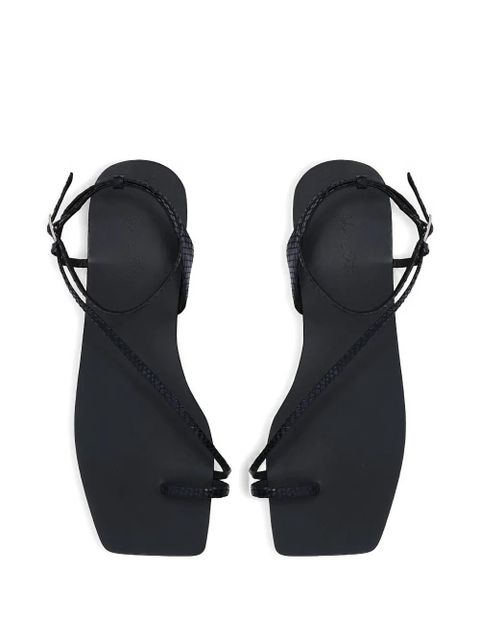 Johanna Ortiz Flamenco Echoes flat sandals - Black