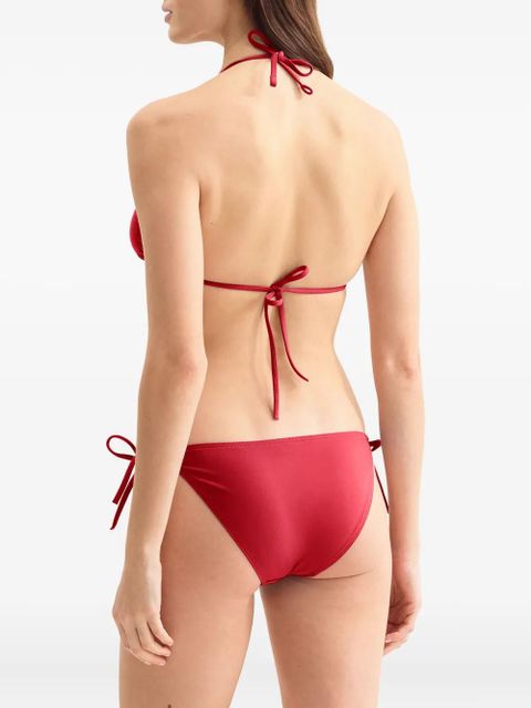 ERES Mouna triangle bikini top - Red
