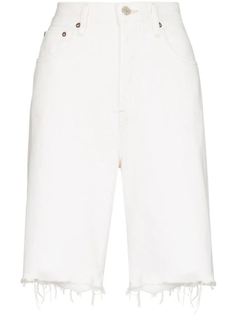 AGOLDE 90s Pinch denim shorts - White - zdjęcie produktu nr 1