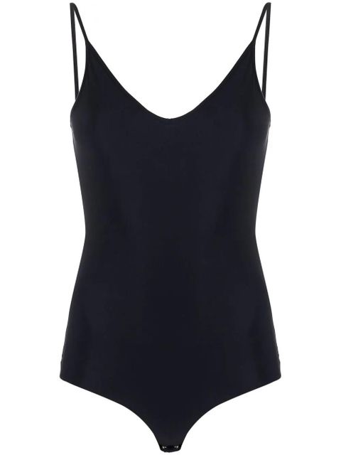 Jil Sander v-neck stretch bodysuit - Blue - zdjęcie produktu nr 1