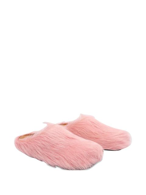 Marni leather flat mules - Pink - zdjęcie produktu nr 2