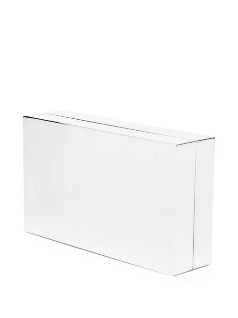 TOTEME rectangular metal clutch - Silver - zdjęcie produktu nr 2