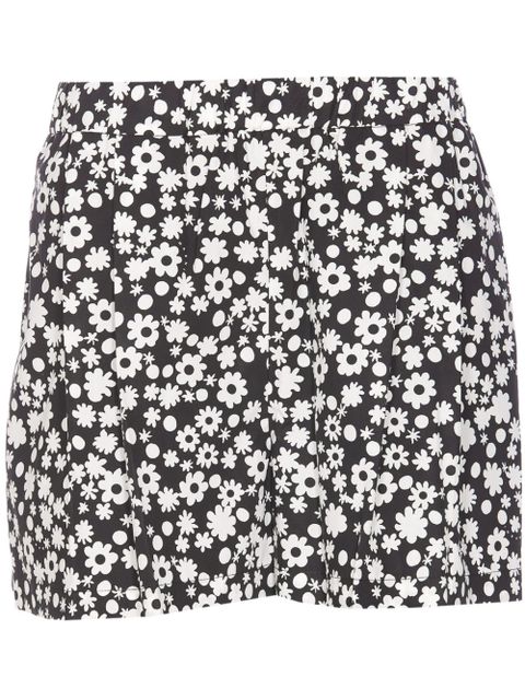 Marni floral-print shorts - Black - zdjęcie produktu nr 1
