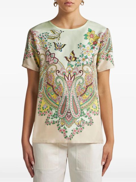 ETRO printed t-shirt - White - zdjęcie produktu nr 2