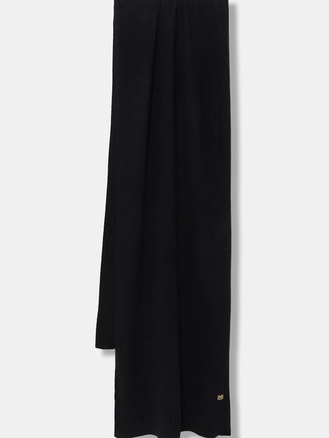 Marciano by Guess szalik z dodatkiem wełny AFRAH damski kolor czarny gładki 5BGZ14 5893Z - zdjęcie produktu nr 1