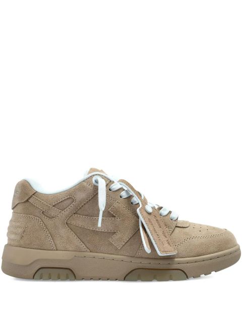 Off-White arrow appliqué lace-up sneakers - Neutrals - zdjęcie produktu nr 1