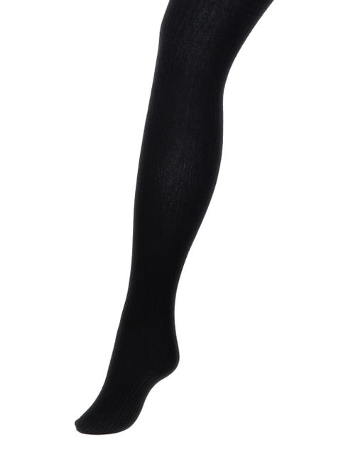 Max Mara Zavorra ribbed tights - Black
