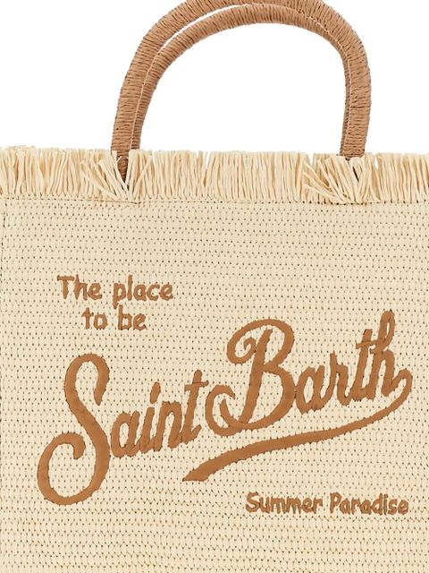 MC2 Saint Barth Cole fringed tote bag - Neutrals - zdjęcie produktu nr 2
