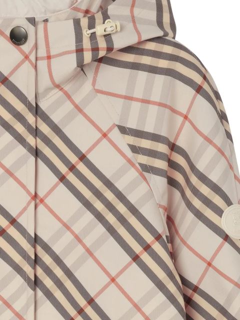 Burberry reversible Check hooded jacket - Neutrals - zdjęcie produktu nr 2