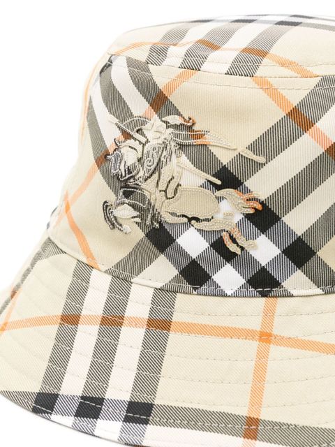 Burberry Vintage-check bucket hat - Neutrals - zdjęcie produktu nr 2