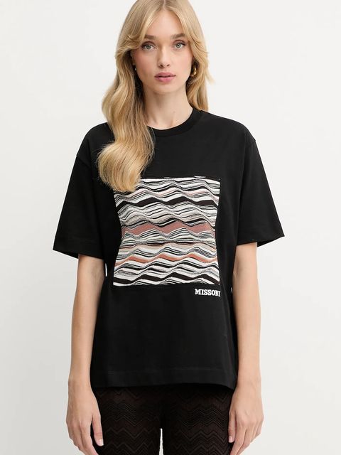 Missoni t-shirt bawełniany - zdjęcie produktu nr 1