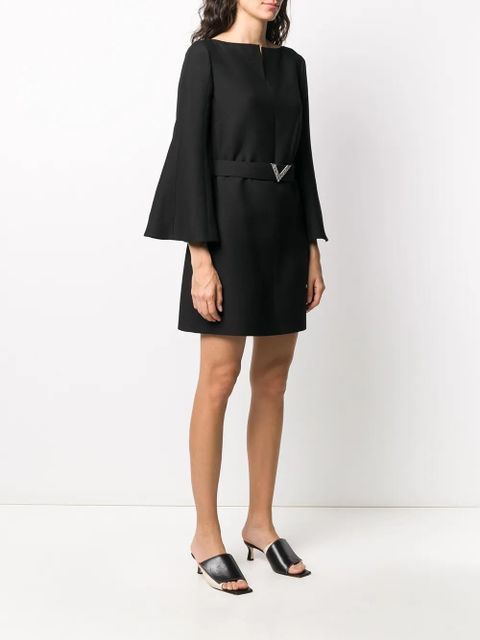 Valentino Garavani V belt dress - Black