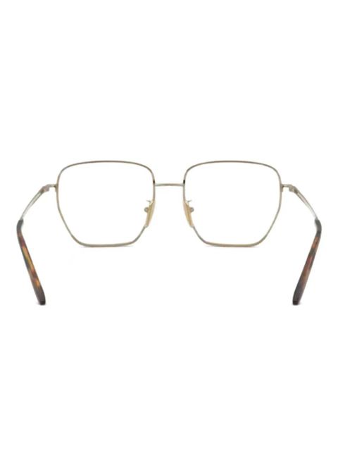 Prada Eyewear square-frame glasses - Gold - zdjęcie produktu nr 2