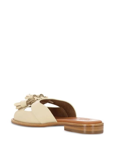 Hereu leather sandals - Neutrals