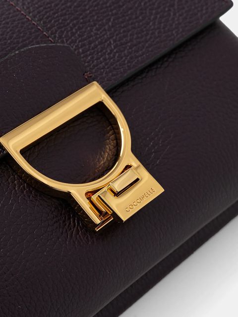 Coccinelle torebka skórzana kolor fioletowy E1 MD5 12 07 01