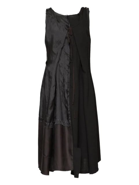 Maison Margiela virgin-wool midi dress - Black - zdjęcie produktu nr 1