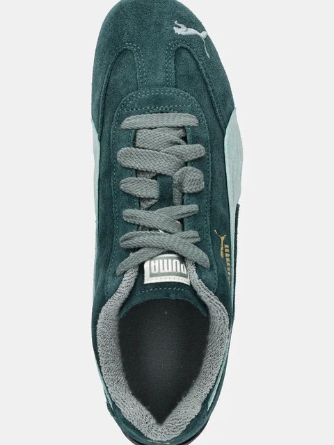 Puma sneakersy zamszowe Speedcat The NeverWorn V kolor zielony 401532