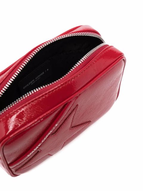 Golden Goose Star high-shine crossbody bag - Black - zdjęcie produktu nr 2