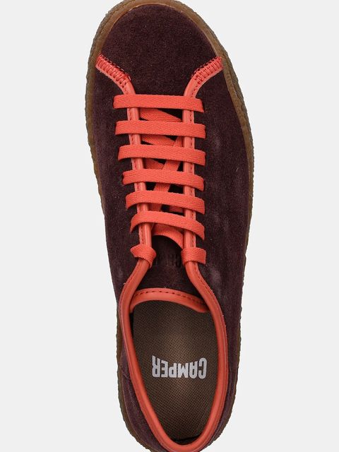 Camper sneakersy zamszowe Peu Terreno kolor bordowy K201824-001