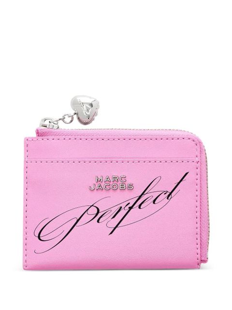 Marc Jacobs logo charm zip wallet - Pink - zdjęcie produktu nr 1