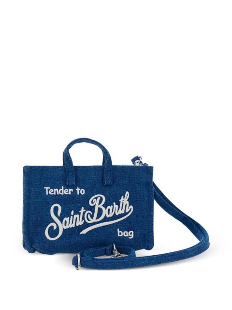 MC2 Saint Barth text tote bag - Blue - zdjęcie produktu nr 2