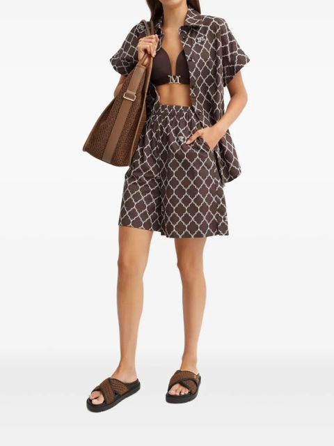 Max Mara Ululato shorts - Brown - zdjęcie produktu nr 2