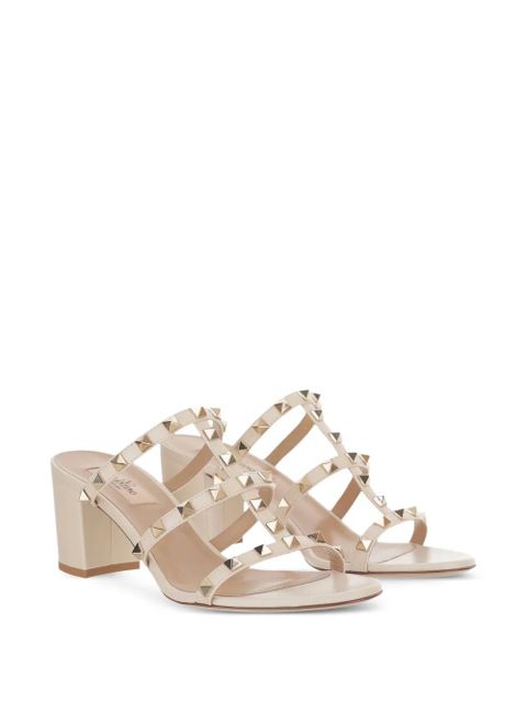 Valentino Garavani studded heeled sandals - Neutrals - zdjęcie produktu nr 2