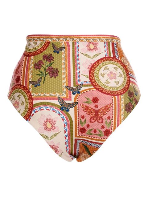 Agua By Agua Bendita Alicia Fiore bikini bottoms - Red