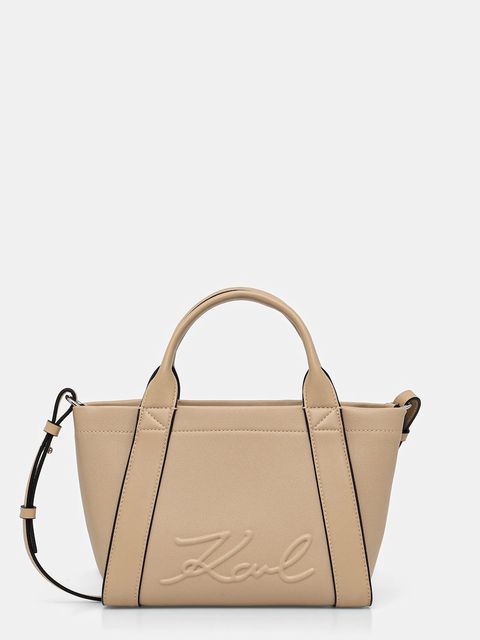 Karl Lagerfeld torebka K/VILLE kolor beżowy B1W30067 - zdjęcie produktu nr 1