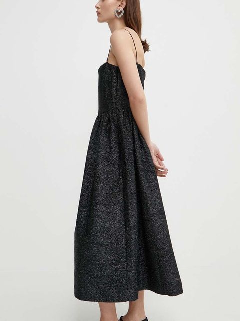 Stine Goya sukienka z domieszką wełny