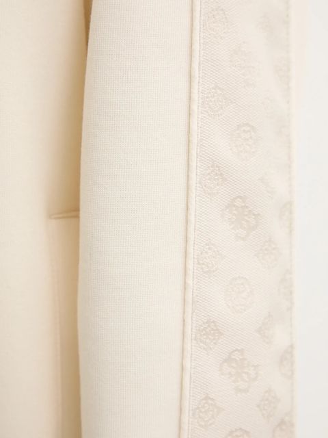 Guess bluza MARYELLA damska kolor beżowy z kapturem gładka V5YQ00 KB3P2