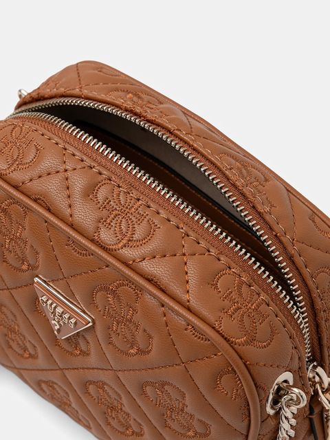 Guess torebka ADELASIA kolor brązowy HWQL96 58140