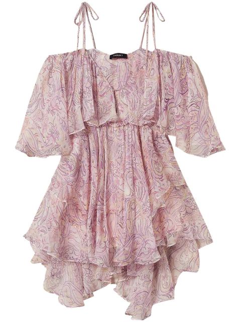TWINSET ruffled mini dress - Pink - zdjęcie produktu nr 1