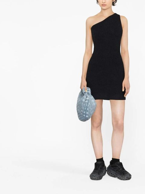 WARDROBE.NYC x Hailey Bieber one-shoulder dress - Black - zdjęcie produktu nr 2