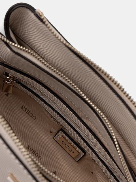 Guess torebka NOELLE kolor beżowy HWZG96 72120