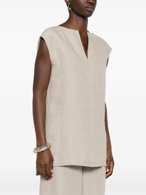 Max Mara Colimbo top - Neutrals